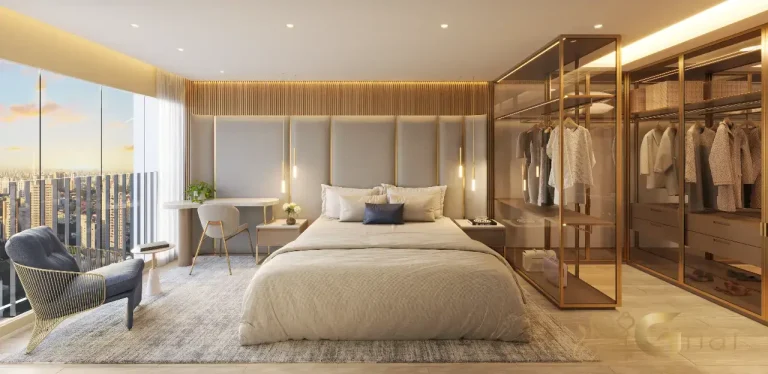 Suíte master decorada 183 m² The Rose Vila Mariana – Torre Alba