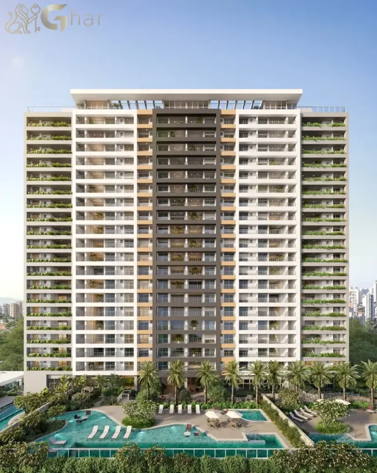 Fachada The Rose Vila Mariana vista aérea