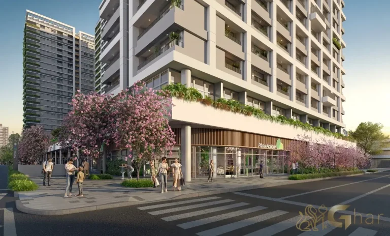 Fachada do condomínio The Rose Vila Mariana vista da rua