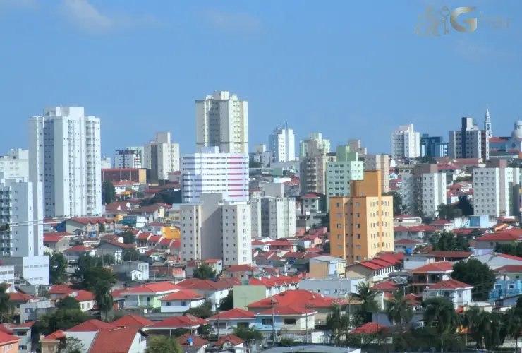 Vista panorâmica do bairro Tucuruvi na Zona Norte de São Paulo