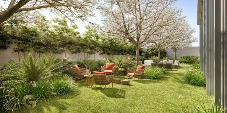Jardim com paisagismo de Benedito Abbud no Valen Capote Valente Pinheiros São Paulo