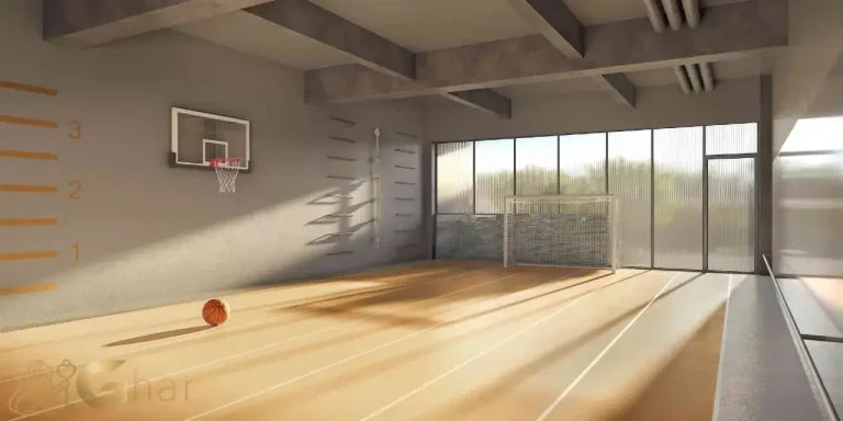 Quadra coberta de esportes no condomínio Valen Capote Valente em Pinheiros