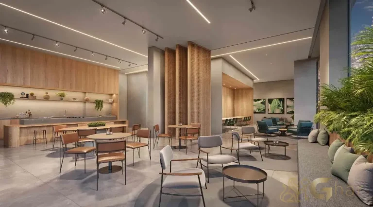 Espaço de festas moderno no condomínio Valen Capote Valente em Pinheiros São Paulo