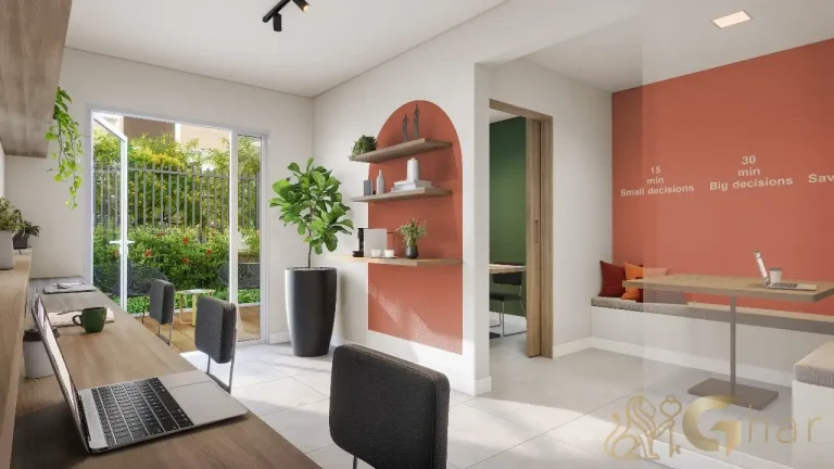 Coworking do Vila Boulevard Mooca com ambiente moderno e funcional