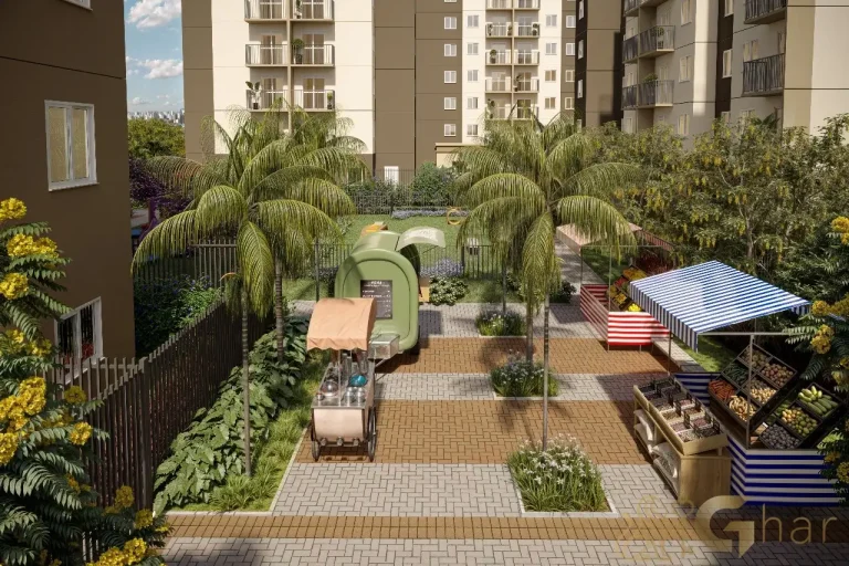 Espaço para feiras e eventos do condomínio Vila Boulevard Mooca