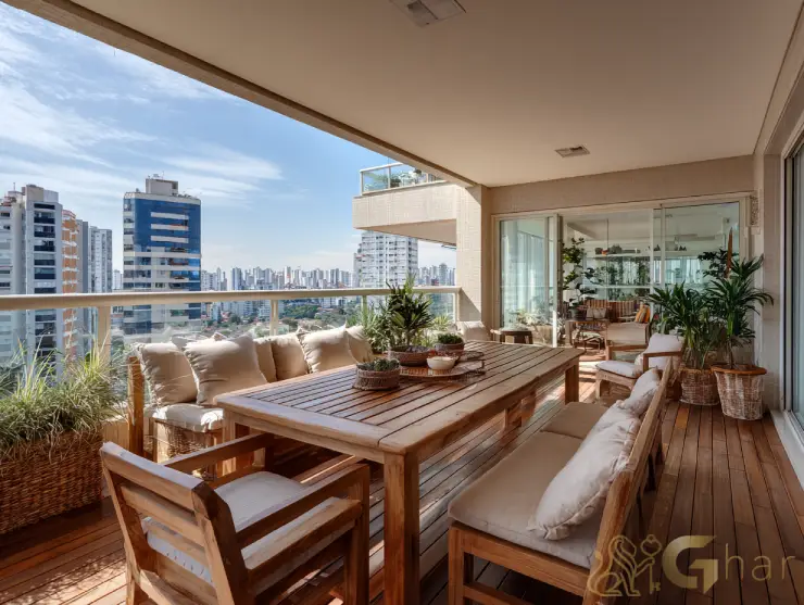 Apartamento à venda na Aclimação com varanda decorada