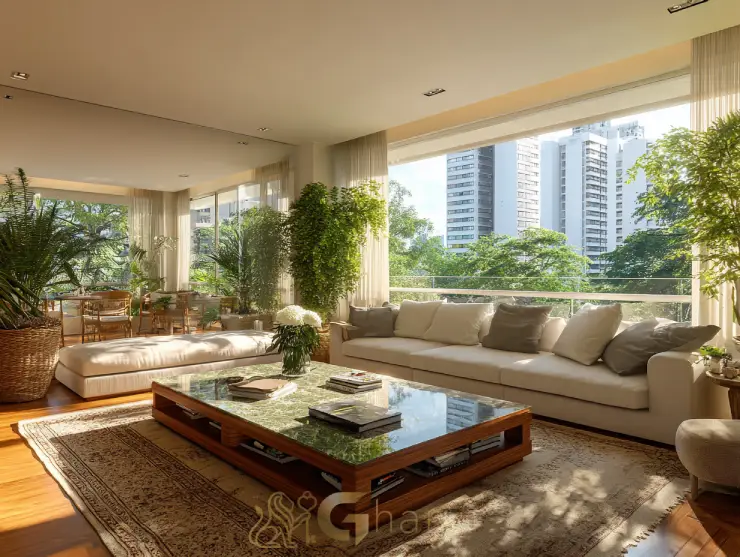 Apartamento à venda em Higienópolis com sala de estar e jantar amplas