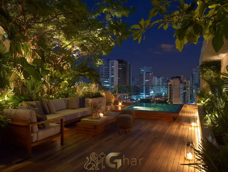 Cobertura à venda no Jardim São Paulo com piscina e área externa ampla