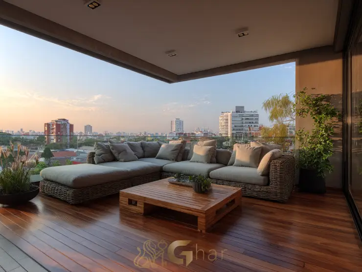 Apartamento à venda na Nova Klabin com varanda ampla e vista maravilhosa de São Paulo