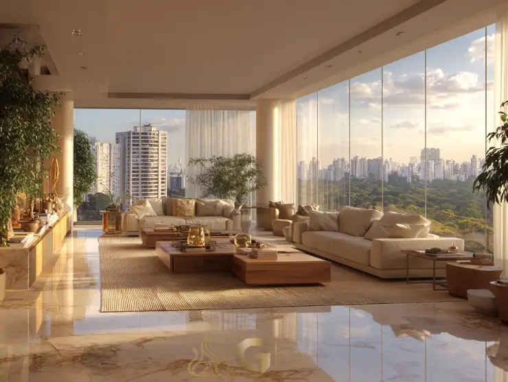 Sala ampla e maravilhosa em imóvel na zona oeste de sp