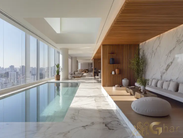 Cobertura duplex à venda na Zona Oeste de São Paulo com piscina e vista panorâmica