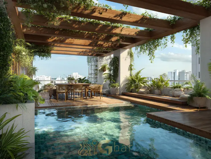 Cobertura à venda na Zona Oeste de São Paulo com piscina privativa