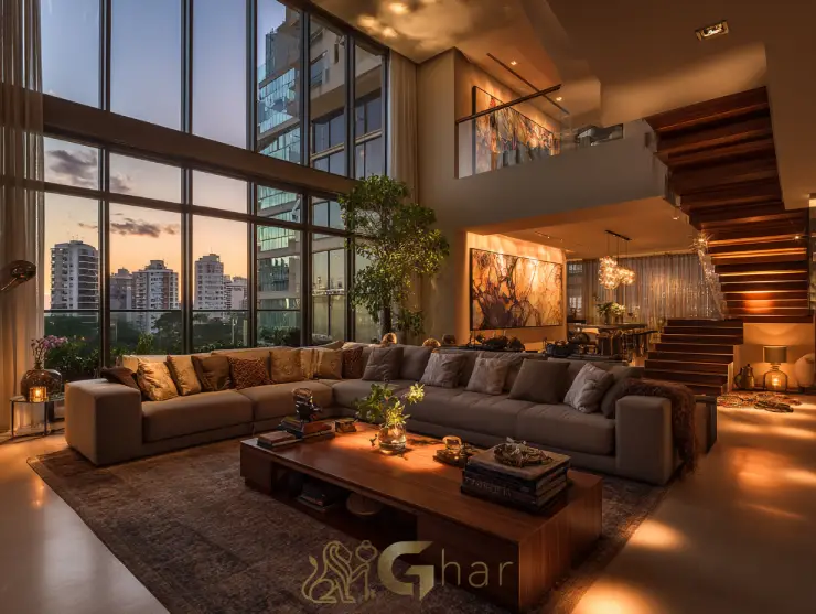 Apartamento duplex de alto padrão na Zona Norte de São Paulo