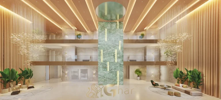 Lobby Com Pé-Direito Triplo Do Brooklin Senses By Cyrela