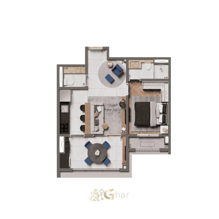 Fachada de esquina do Edifício MAAM Paraíso, mostrando a volumetria contemporânea, linhas elegantes e presença marcante do empreendimento no bairro Paraíso