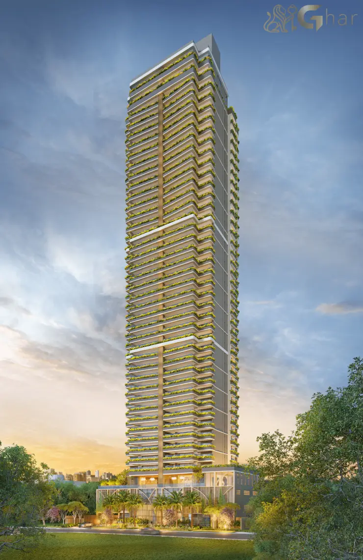 Fachada Moderna Do Condomínio Casa Eden By YOO West No Brooklin SP