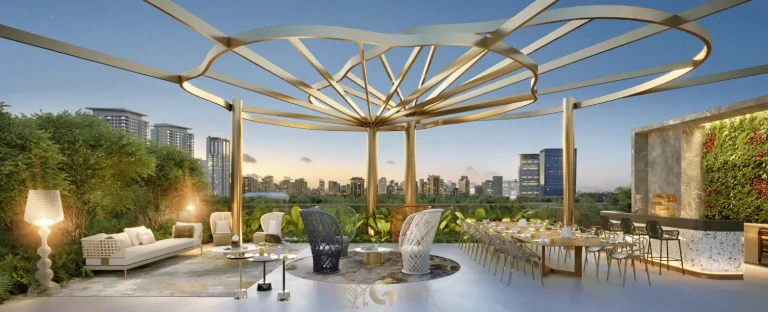 Área Externa Do Salão De Festas Do Casa Eden By YOO West No Brooklin