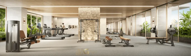 Academia equipada do Casa Ibirapuera Apartments na Vila Clementino