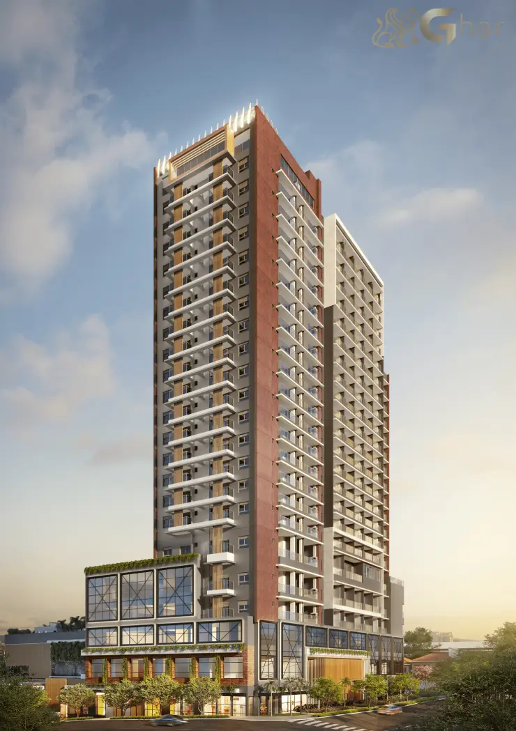 Fachada do Casa Ibirapuera Apartments na Vila Clementino