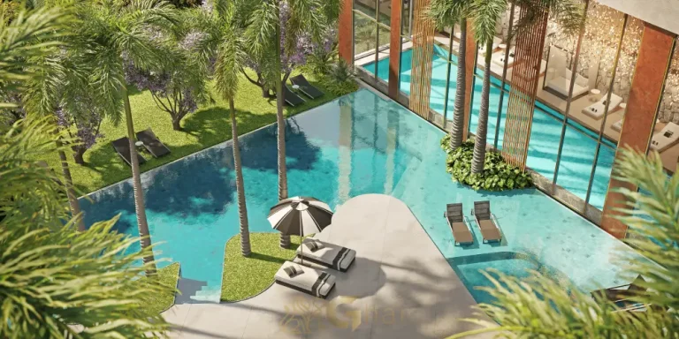 Piscina descoberta do Casa Ibirapuera Residences na Vila Clementino