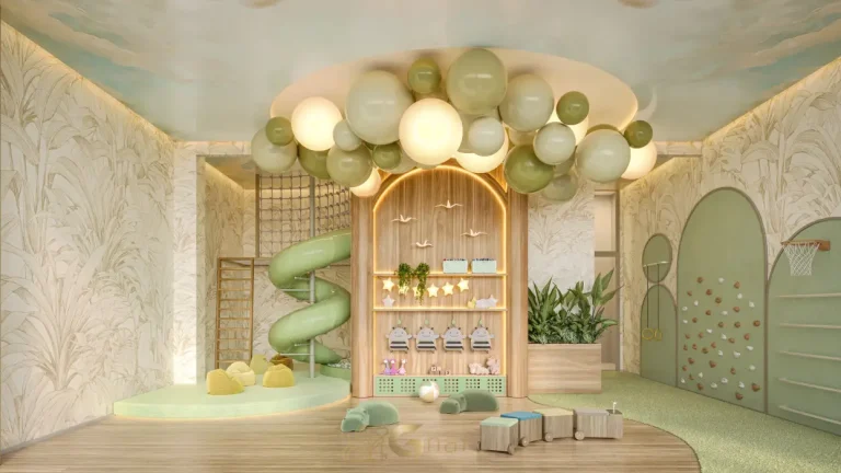 Brinquedoteca do Casa Senses no Brooklin em espaço infantil completo