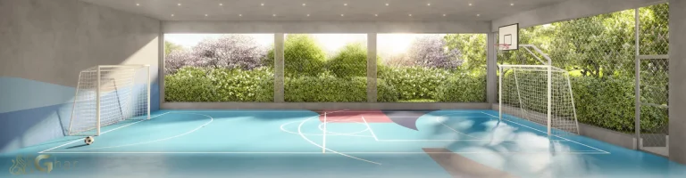 Quadra Coberta Do Eden Park By Dror Eden West No Brooklin