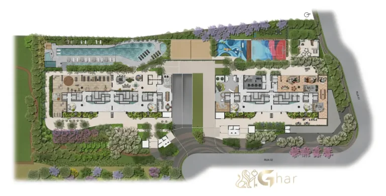 Implantação Do Lazer Do Eden Park By Dror Eden West No Brooklin