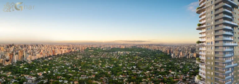 Arquitetura da fachada do Epic Jardim Europa Design by Pininfarina