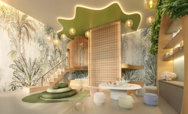 Brinquedoteca do condomínio Escape Eden no Brooklin em São Paulo