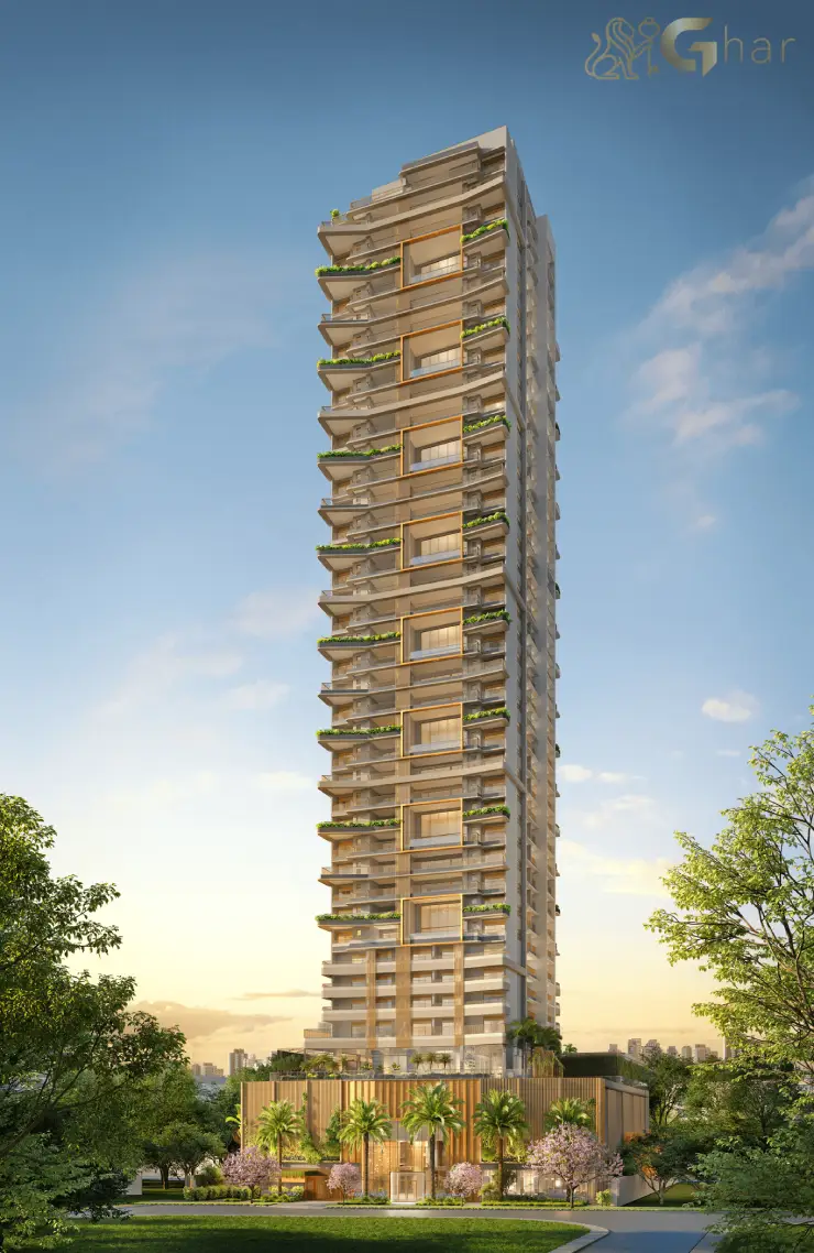 Fachada do condomínio Escape Eden no Brooklin em São Paulo