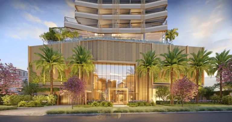 Portaria e fachada do Escape Eden no Brooklin