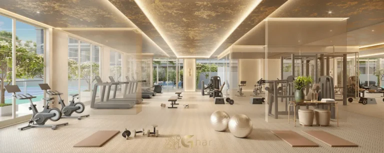 Academia completa do LIS Moema Île Saint-Louis com equipamentos profissionais