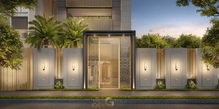 Portaria do LIS Moema Île Saint-Louis com segurança e arquitetura moderna