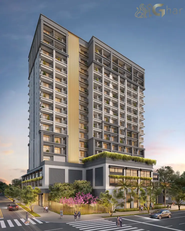 Fachada do LIS Moema Studios em Moema