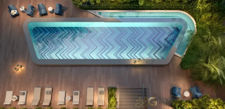 Piscina descoberta do LIS Moema Studios