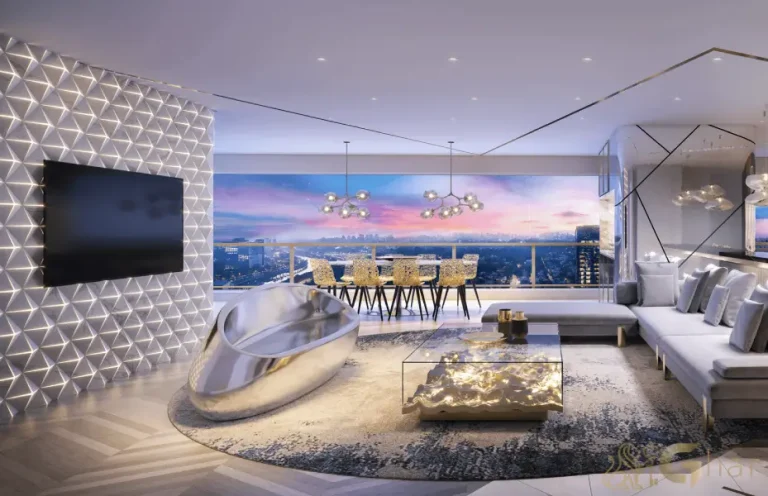 Sala E Varanda Do Decorado 144M² No Mandarim The Legend Cyrela Brooklin