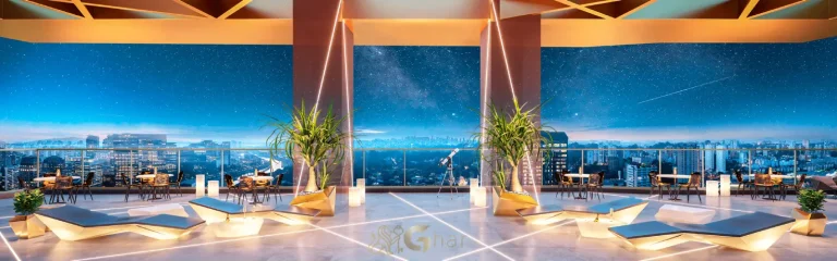 Lounge Skydeck Na Cobertura Do Mandarim The Legend Cyrela Brooklin