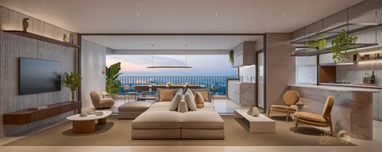 Living Do Apartamento Decorado 179 M² Monã Mooca