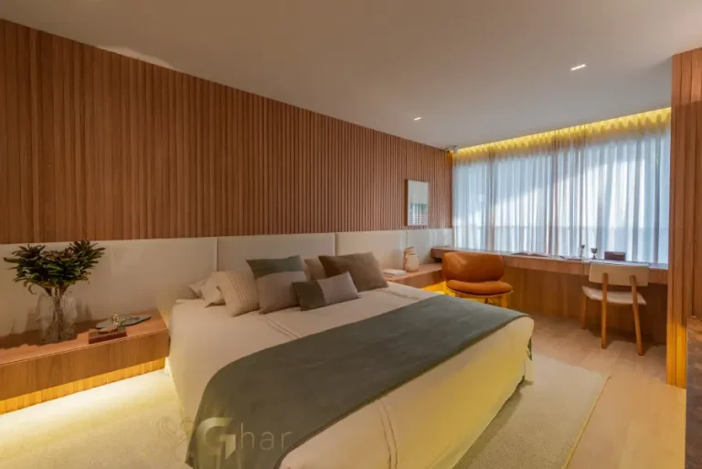 Suíte Master Do Apartamento Decorado 268 M² Monã Mooca