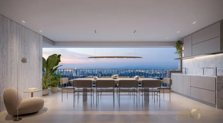 Varanda Do Apartamento Decorado 179 M² Monã Mooca