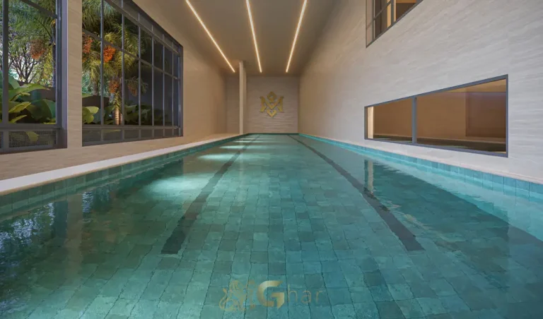 Piscina Aquecida Coberta Do Condomínio Monã Mooca