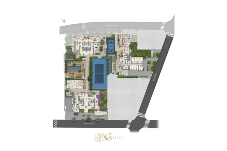 Implantação Do Térreo Do Condomínio Monã Mooca