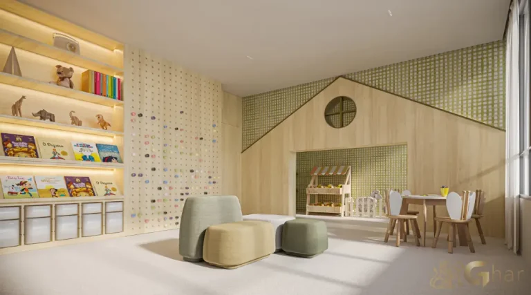 Brinquedoteca do Mooca Smart Spaces com espaço para crianças