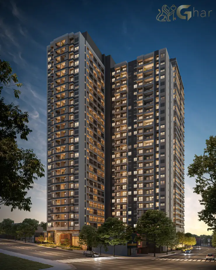 Fachada moderna do Mooca Smart Spaces em São Paulo