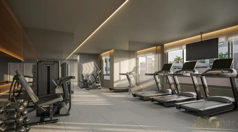 Academia completa e equipada do Mooca Smart Spaces