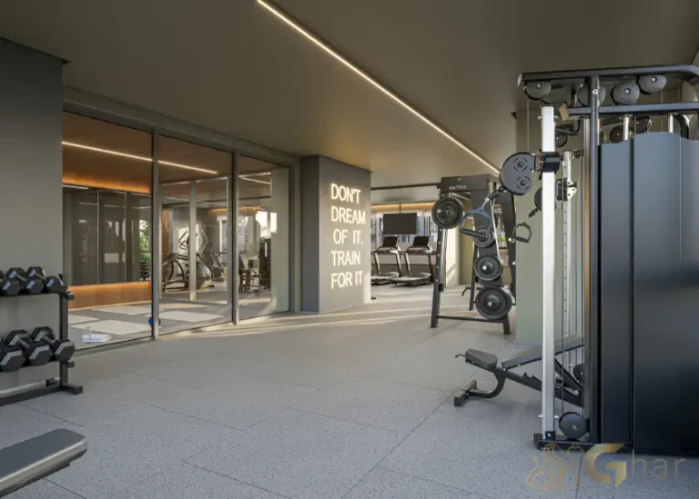 Espaço multifuncional integrado ao fitness no Mooca Smart Spaces