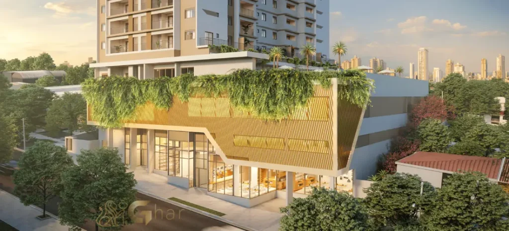 Portaria do N.A.U. Klabin by Cyrela com design sofisticado e segurança