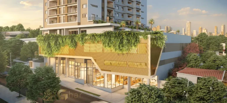 Portaria do N.A.U. Klabin by Cyrela com design sofisticado e segurança