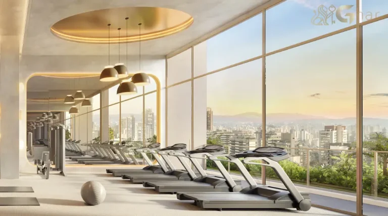 Academia do On The Sky Bela Cintra The Apartments na Consolação