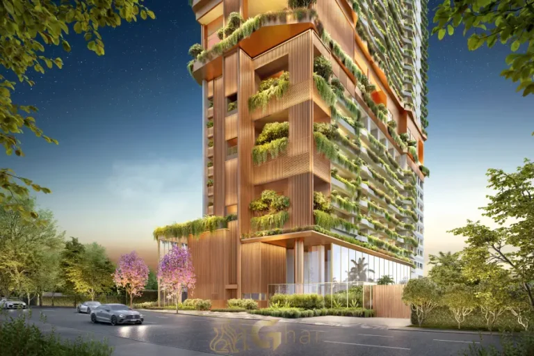 Portaria e fachada do On The Sky Bela Cintra The Residences Consolação